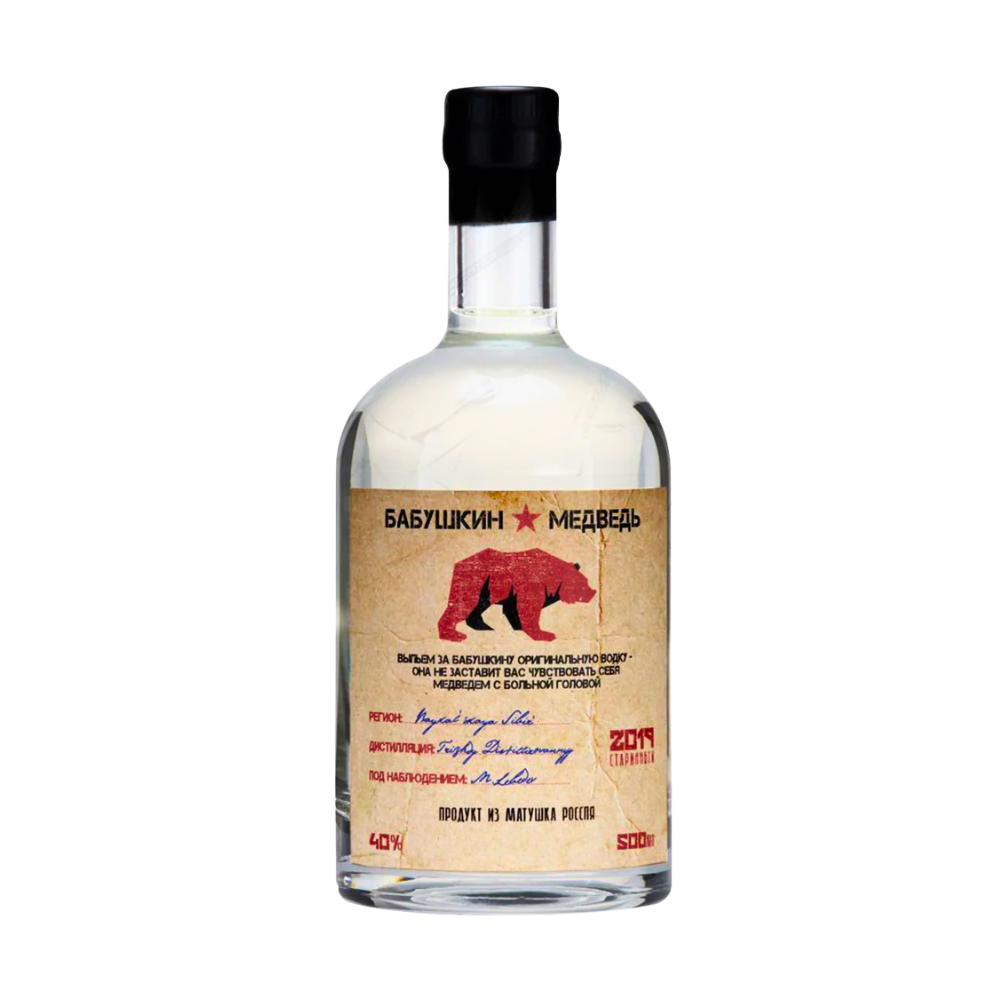Granny's Bear Vodka Granny's Bear Vodka Plain Vodka  (500 ml)