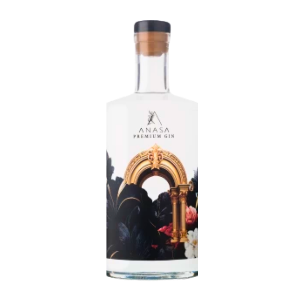 Anasa Premium Gin  (Pack of 2 x 750 ml)