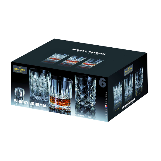 Bohemia Crystal Pinna Tumbler, 350ml 6pk
