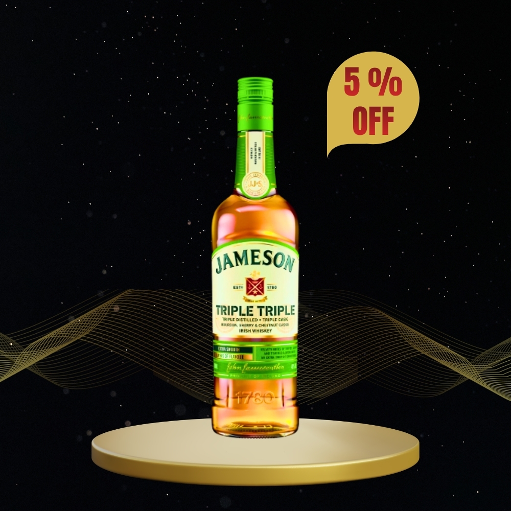 Jameson Triple Triple 750ml