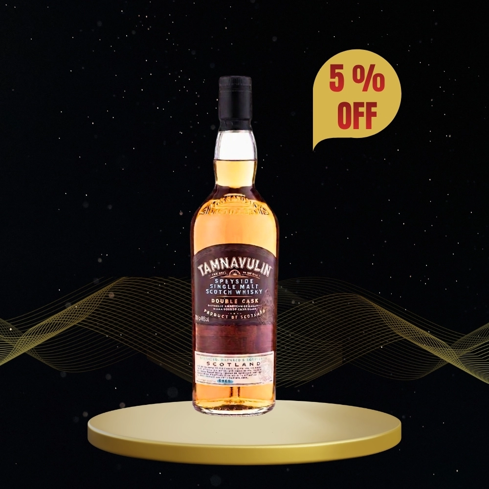 Tamnavulin Double Cask Single Malt Scotch Whisky 750ml