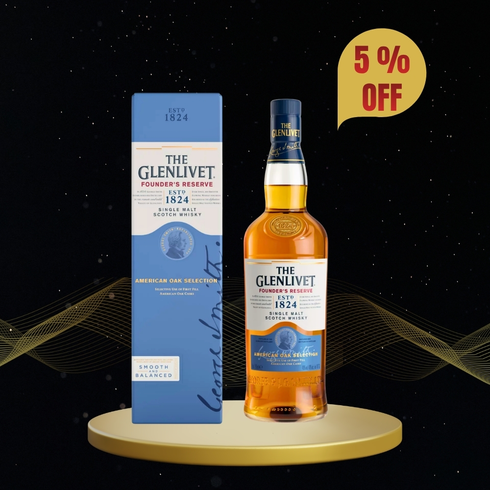 The Glenlivet Founder's Reserve Single Malt Whisky  (750 ml)