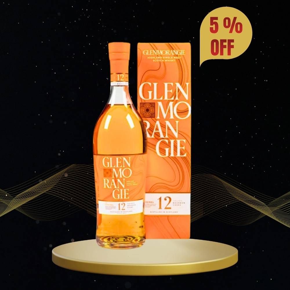 Glenmorangie Original 12Yr & Double Glass Gift Box 750Ml